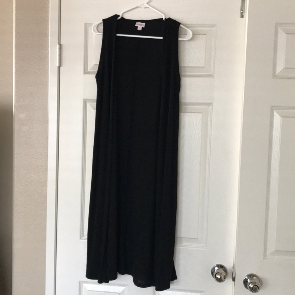 LuLaRoe Joy Vest Black Small
